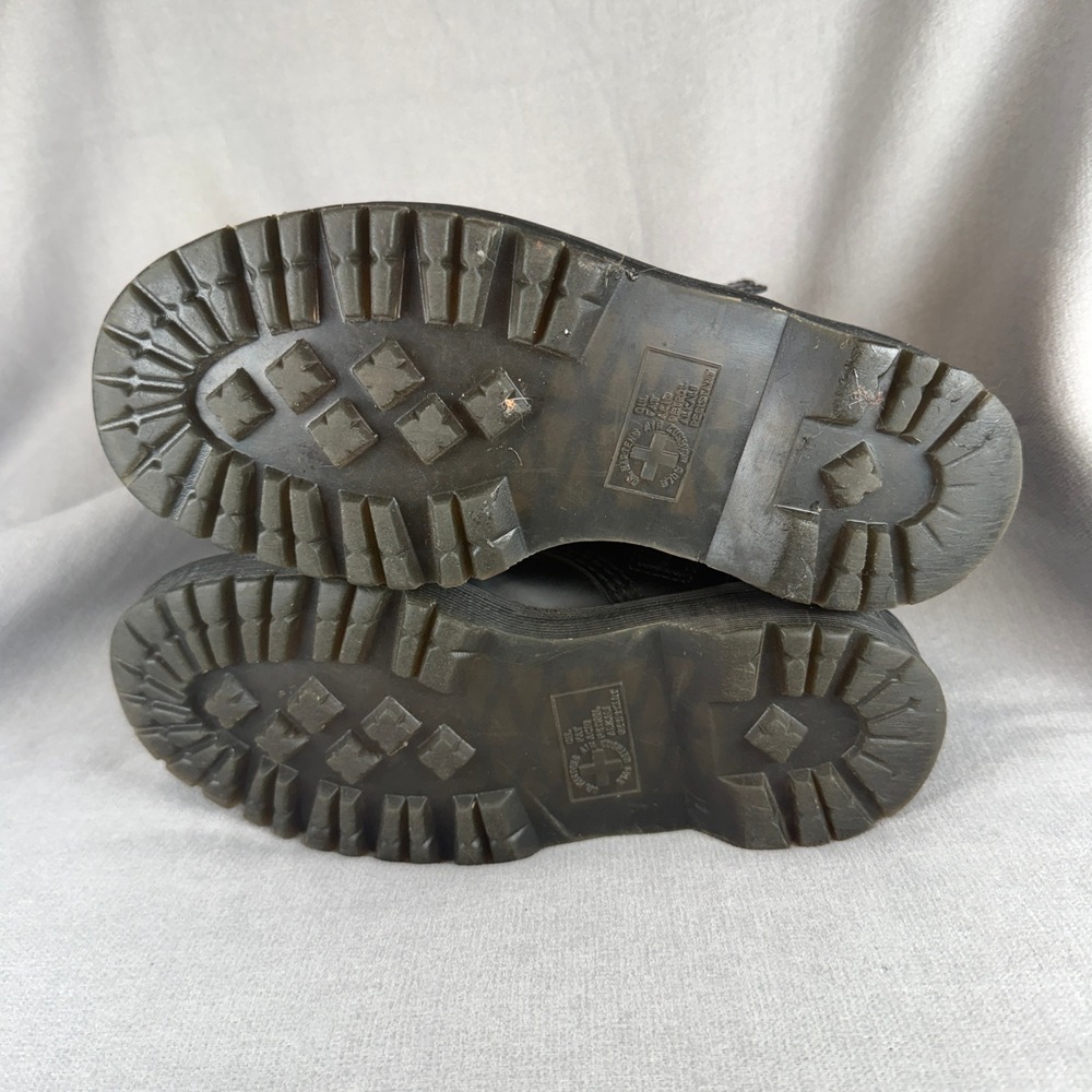 Discontinued Dr. Martens 1460 Double Buckle Smooth Leather Boots W6 M5 ALT Y2K - Picture 16 of 16
